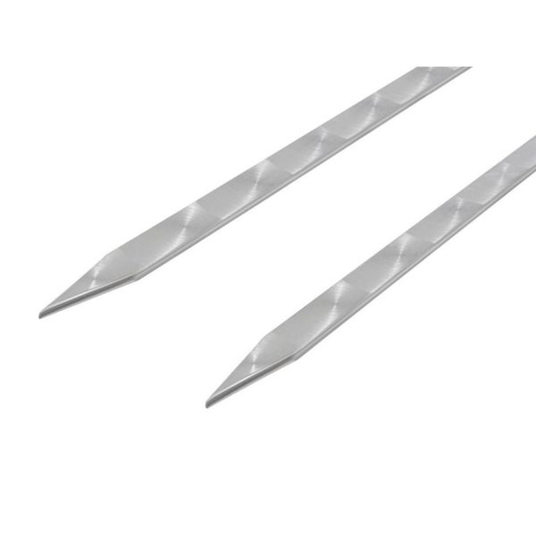 Шампур двойной 3 шт., с деревянной ручкой, 500х10х3 мм