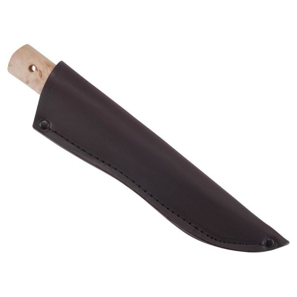 Нож Якутский 01, сталь 95Х18, карельская берёза