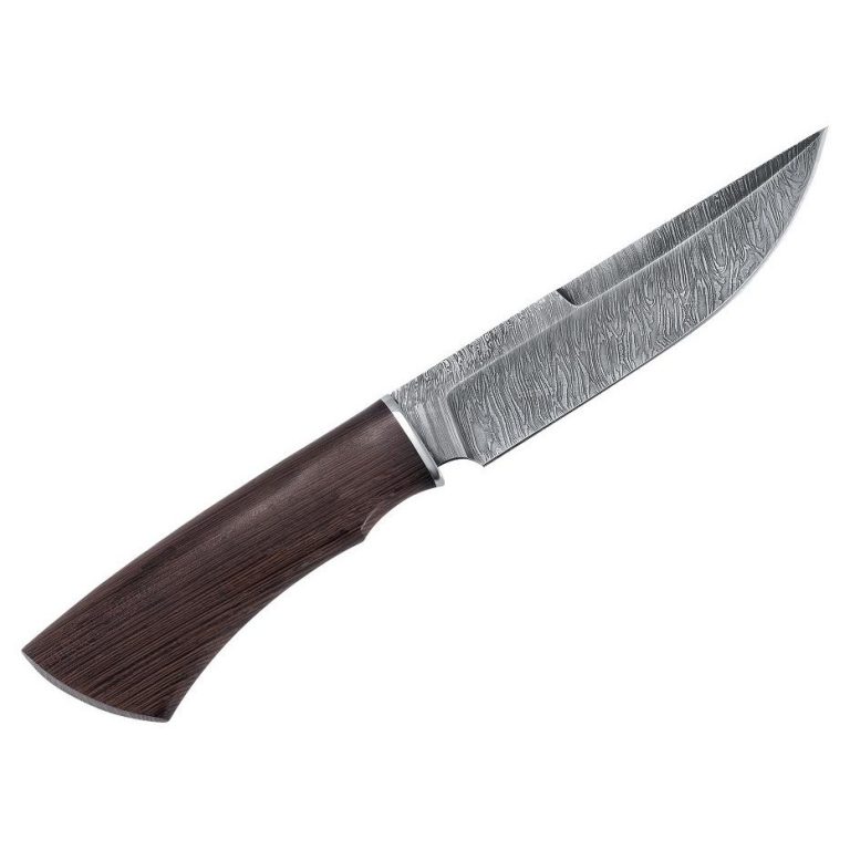 Нож Странник, Дамасская сталь