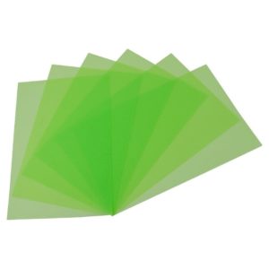 Набор ковриков для полок в холодильнике, 6 шт (светло-зеленые)