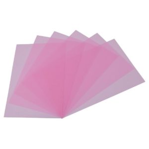 Набор ковриков для полок в холодильнике, 6 шт (розовые)