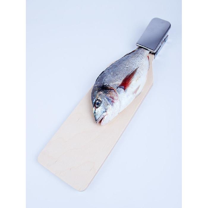 Набор для разделки рыбы/Доска разделочная-60 см/Рыбочистка