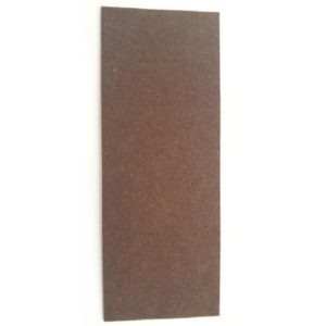 Защитная накладка на ножки мебели войлочные, неразрезанная, размер 95 х 250 мм, цвет - коричневый (четырёхугольные)
