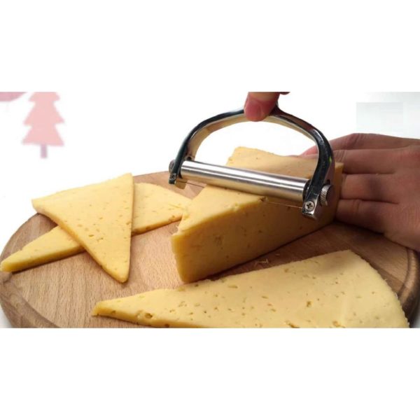 Нож для сыра / Сырорезка струнная / Нож для нарезки сыра, колбасы, масла/ 17 х 11 см
