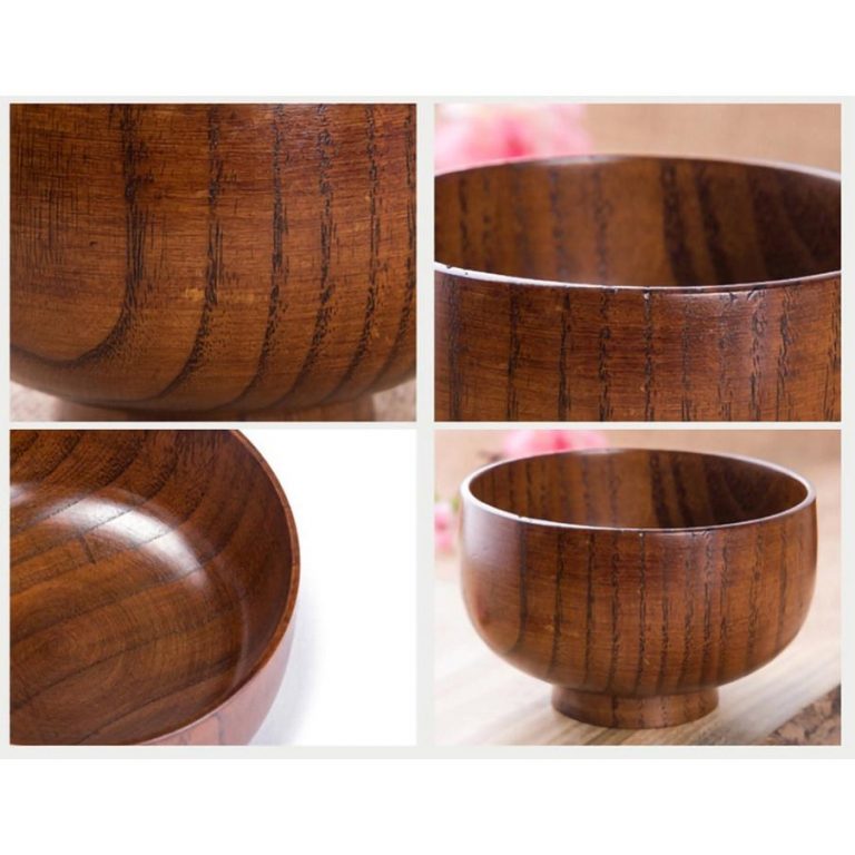 Тарелка - миска из дерева / Тарелки деревянные / Тарелка глубокая из дерева/ диаметр 10,5 см