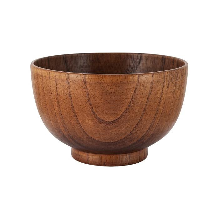 Тарелка - миска из дерева / Тарелки деревянные / Тарелка глубокая из дерева/ диаметр 11 см