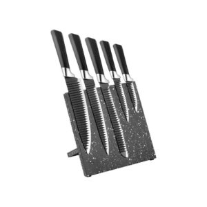 Набор из 5 кухонных ножей с магнитной подставкой