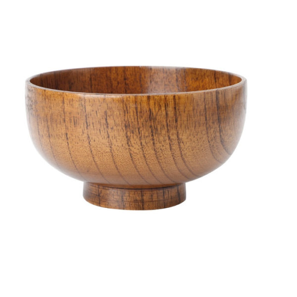 Тарелка - миска из дерева / Тарелки деревянные / Тарелка глубокая из дерева/ диаметр 17 см
