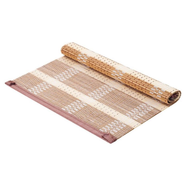 Салфетка-циновка - 4 шт, столовая/бамбук/ 35 х 25 см