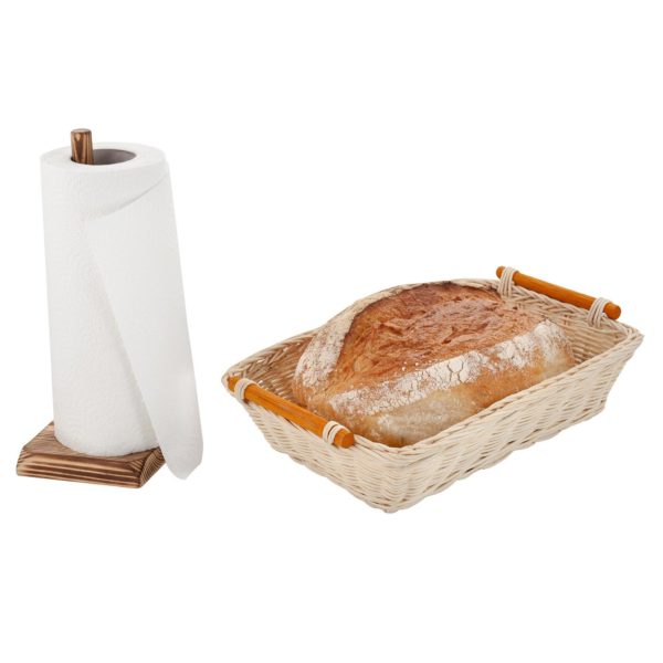Корзинка плетеная из ротанга для хлеба, фруктов и хранения вещей/ 35 х 24 см
