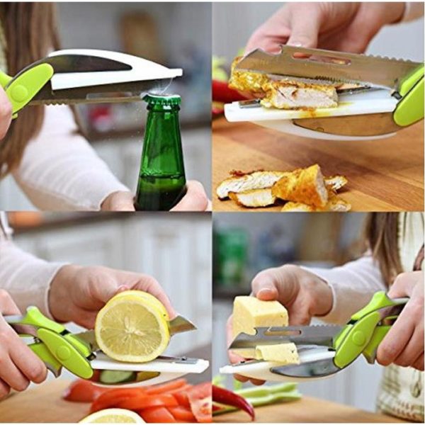 Ножницы- нож, открывалка кухонные для зелени и овощей