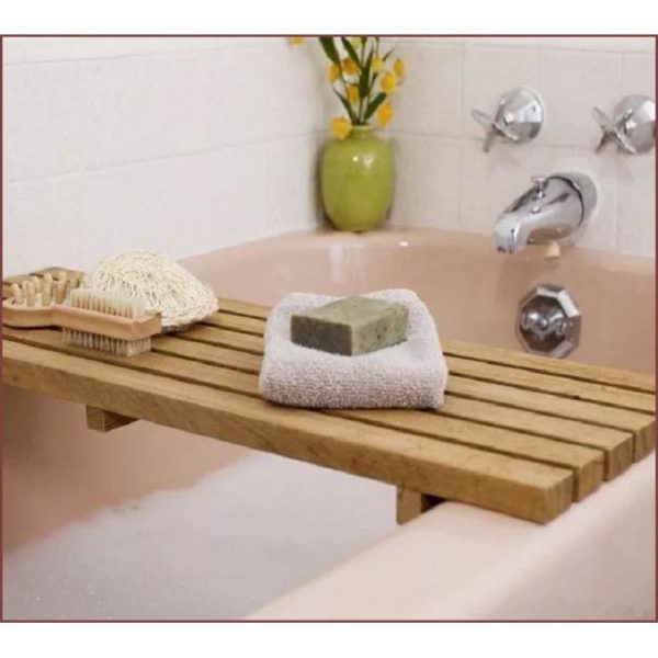 Сиденье в ванну / Решетка для ванной 71х32х4см, сосна