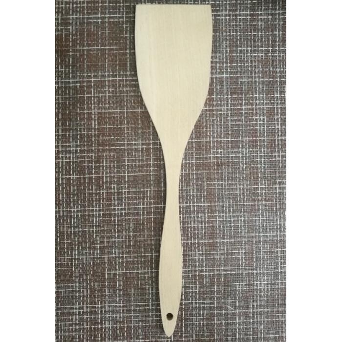Лопатка кухонная деревянная/ Лопатка из натурального дерева/ 28 х 6,5 см