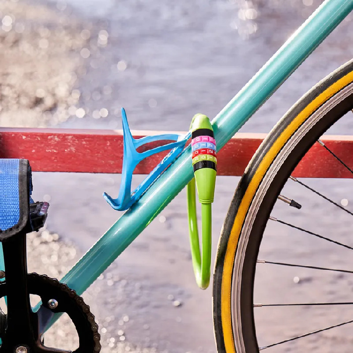Кодовый тросовый замок для велосипеда, самоката, коляски/ 65 см