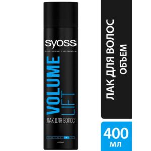 Syoss Лак для укладки волос Volume Lift, объём, без склеивания, экстрасильная фиксация 4, 400 мл