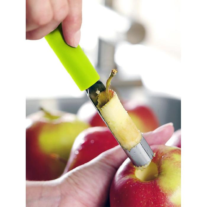 Нож для удаления сердцевины из яблок 2в1/ Нож для надрезания шкурки/ 17 см