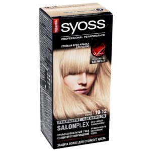 SYOSS Color Краска для волос, 10-12 кристальный блонд 115мл