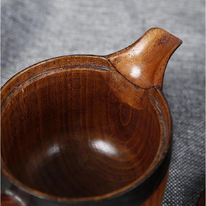 Деревянный заварочный чайник в китайском стиле