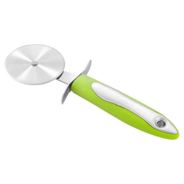 Нож для пиццы с резиновой ручкой / Нож для теста