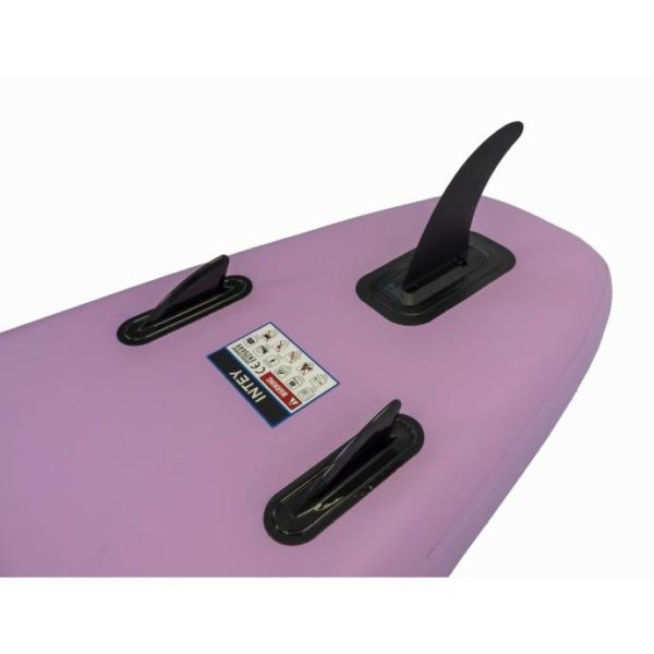 Надувная доска для SUP-Бординга INTEY PINK ROSE 11 / SUP-board / Надувная доска с веслом Сап-борд / Сап-серф для плавания