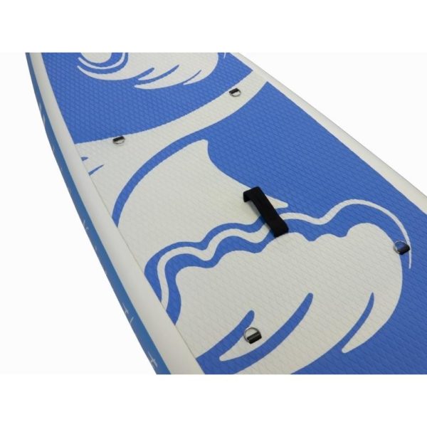 Надувная доска для SUP-Бординга INTEY WHITE CLOUD 11 / SUP-board / Надувная доска с веслом Сап-борд