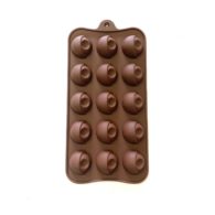 Силиконовая форма для конфет, шоколада, карамели, для украшения / Силиконовый молд Шоколадные, Карамельные конфеты, размер 19х10х1.5 см