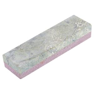 Абразивный брусок комбинированный с натуральным камнем Яшма Тайга / Точильный камень